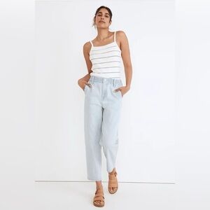 EUC Madewell Pull-On Balloon Jeans in Light Brittany Wash: TENCEL™ Denim